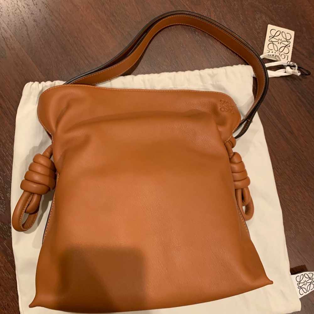 Loewe Flamenco small tan